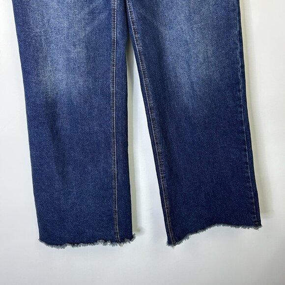 BCBG Generation Wide Leg Jeans Womens Size 27 High Rise - Picture 5 of 10